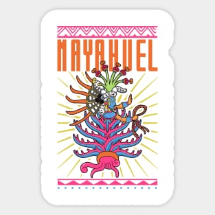 Aztec Earth Goddess - Mayahuel Sticker